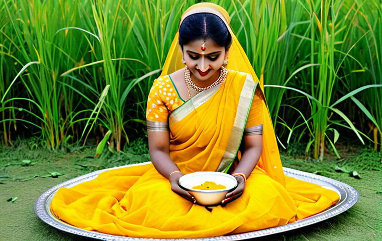 힌두교 전통 의복 - Traditional Gold Jewelry**

Close-up of traditional Bengali gold jewelry including a sitahar, chik, ...