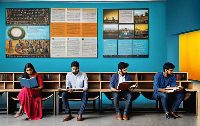 힌두교와 고등교육 - **Prompt: "A serene Gurukul scene in ancient India, set by a tranquil river at sunrise. An elderly, ... 힌두교와 고등교육 - **Prompt: "A serene Gurukul scene in ancient India, set by a tranquil river at sunrise. An elderly, ...